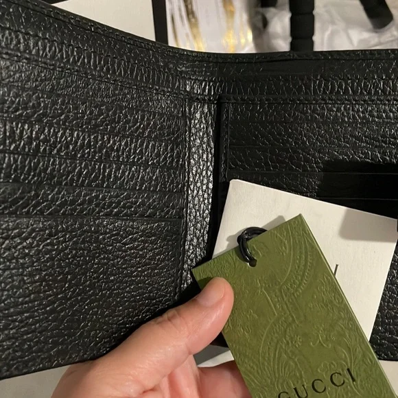 Gucci Marmont Wallet French Flap Black - Picture 5 of 6